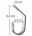 Alu Stabhalter H 20 (7 Stück) MacGreen®